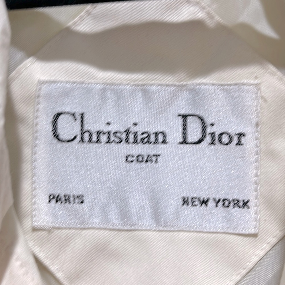 CHRISTIAN DIOR  Rain Trench Coat